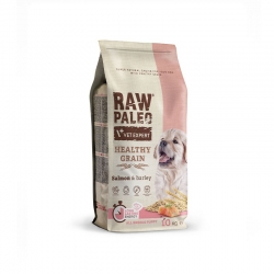 VETEXPERT RAW PALEO HEALTHY GRAIN PUPPY SALMON 10KG - sucha karma z łososiem dla szczeniąt